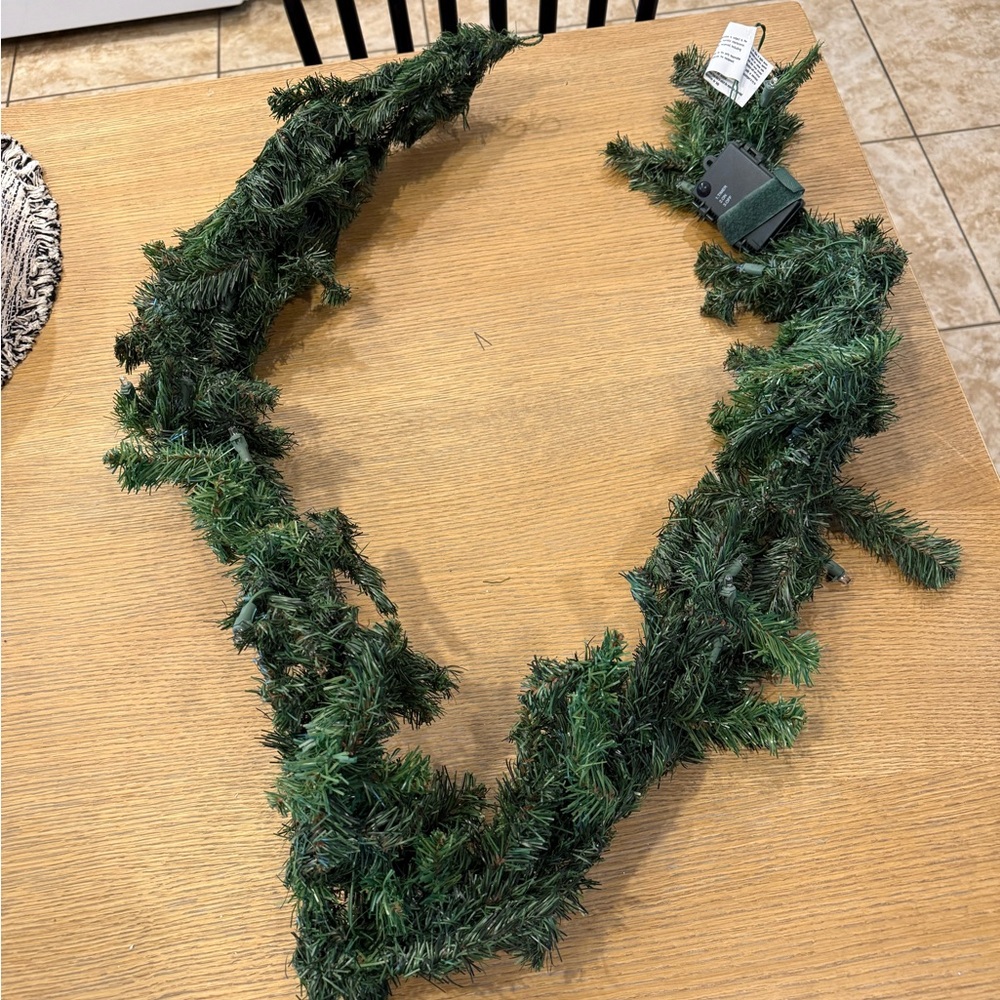 Green Artificial Garland